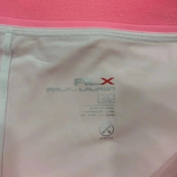Rlx Golf Women's Aim Neon Pink Skort - Picture 6 of 15